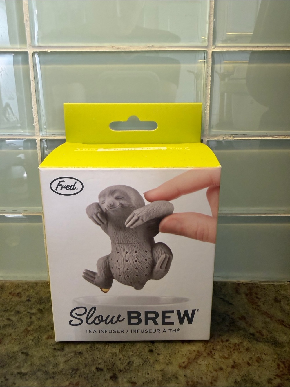 Fred Gray Sloth Tea Infuser NEW in box